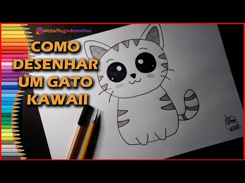 Como desenhar Taça fofa Kawaii Desenhos Kawaii - Desenho para Desenhar 