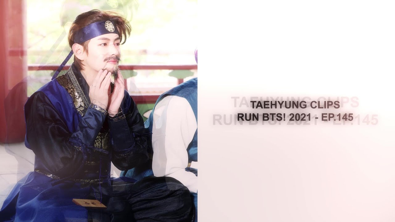 Taehyung clips for edits | Run BTS! ep 145
