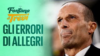 Gli errori di Allegri, Orsato per Inter-Juve? Calhafiori e Sinner ||| Fontana di Trevi