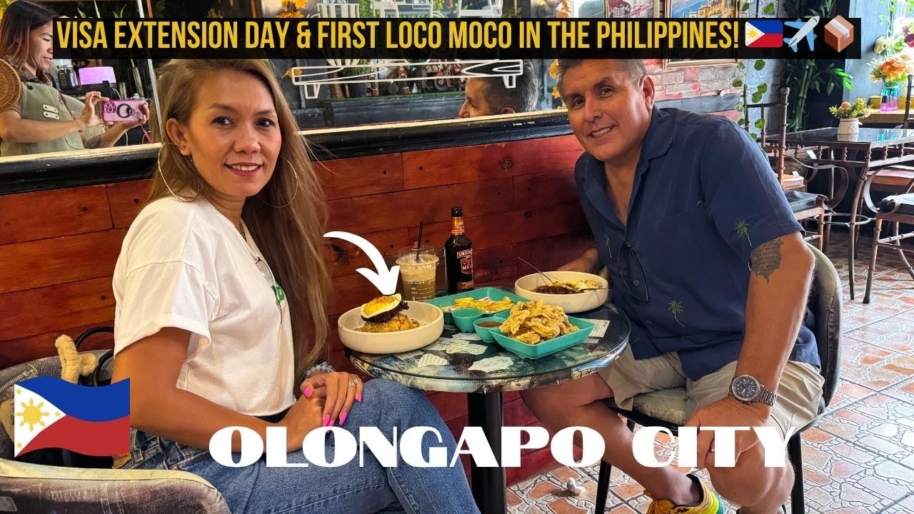 Visa Extension Day & First Loco Moco in the Philippines! 🇵🇭✈️📦