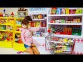 신비아파트 구하리 마트 가다! 편의점 식완 리멘트 미니어쳐 구경해요~ 고스트볼 인형 드라마 Miniature  Barbie Grocery Store | 보라미TV