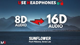 Post Malone, Swae Lee - Sunflower [16D AUDIO | NOT 8D] 🎧