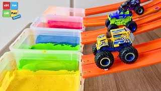 Painted Wheels: Monster Truck Adventures for Toddlers