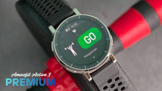 Error dan Data Strength Workout Langsung di AMAZFIT ACTIVE 3 PREMIUM