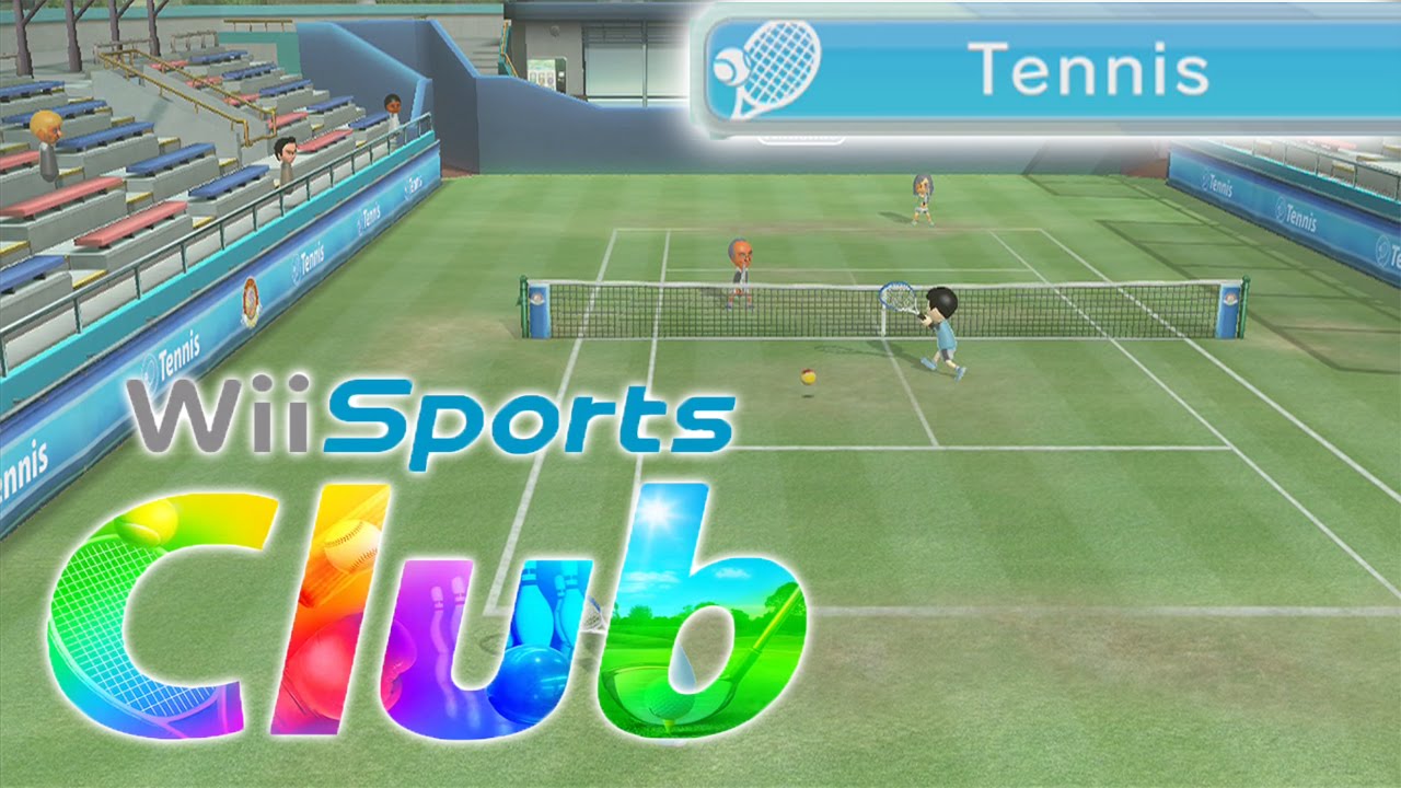 Wii Sports Club [Wii U] - Tennis - YouTube