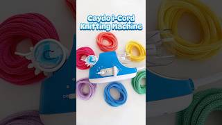 Caydo i-Cord Machine - full tutorial (with supplies linked) on my channel #knitting #knittingmachine
