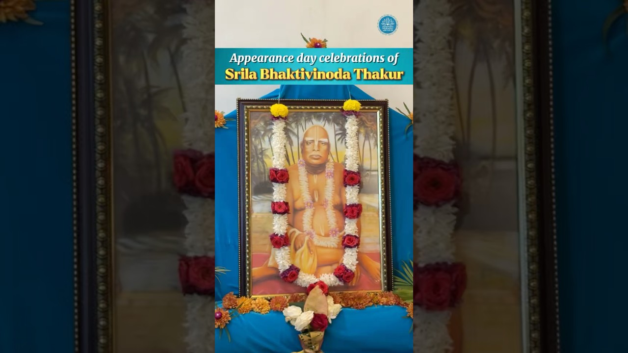 Srila Bhaktivinod Thakur Appearance Day | His Life & Teachings | ISKCON Bhiwandi