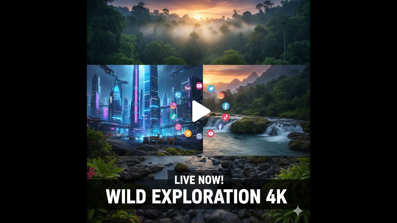 Soundscapes: Transform Your Mindset A Journey from Urban Noise to Nature's Calm | 4K