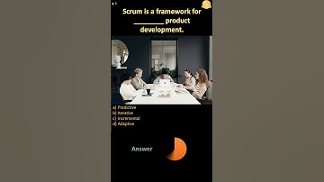 Scrum is a framework for ________ product development.  Iterative