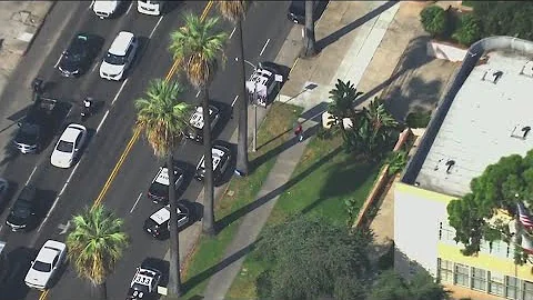 LAPD responding to reports of a shooting at Hollywood High School