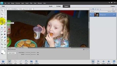How to Remove Red Eye on Photos in Photoshop Elements