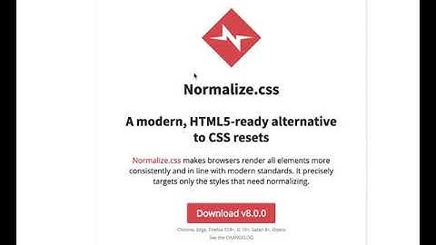 Week 6: Using normalize.css