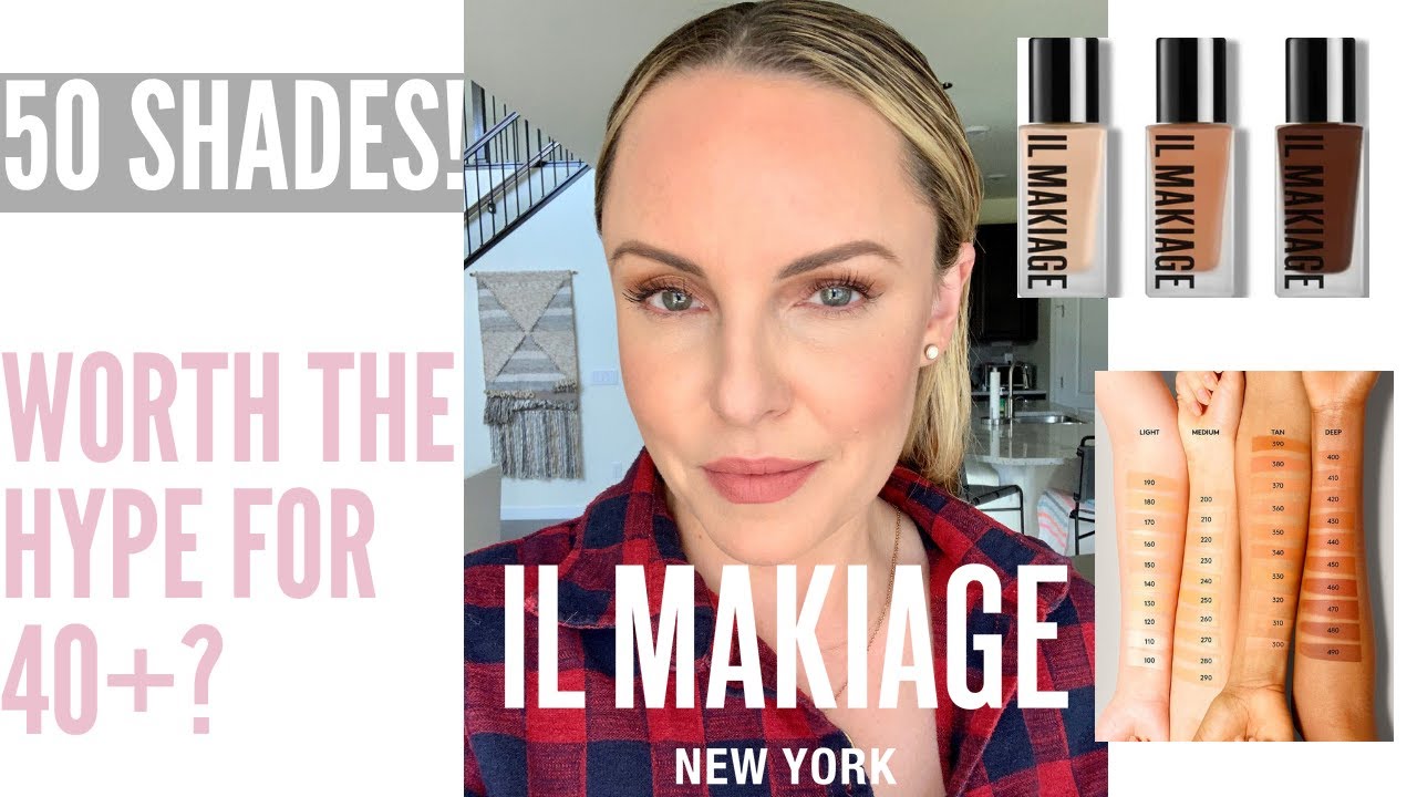 Il Makiage Woke Up Like This Foundation Review Wear Test For 40 - Youtube