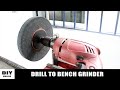 Drill To Bench Grinder | Drill Hack | Home Made Bench Grinder | Diy Tools | Diamleon Diy Builds Drill To Bench Grinder | Drill Hack | Home Made Bench Grinder | Diy Tools | Diamleon Diy Builds