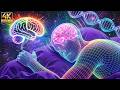 432Hz + 528Hz | The Deepest Healing: Brain Massage While You Sleep, Relieve Stress
