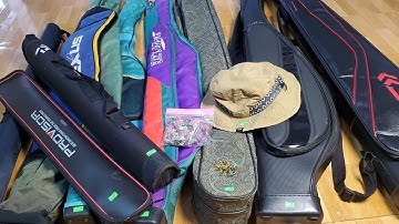 Video ngày 30/10 ‐ Phụ kiện câu cá ( Lưỡi câu, Mũ câu, bao cần câu ... )