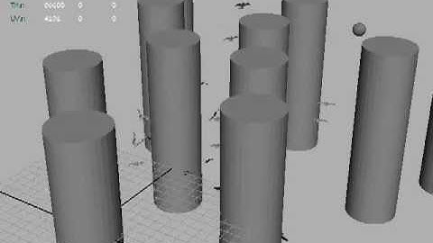 Flock of Birds Animation