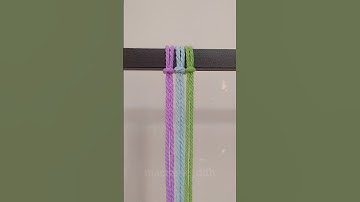 Macrame Knot You NEED to Learn! | Quick & Easy Pattern #Shorts