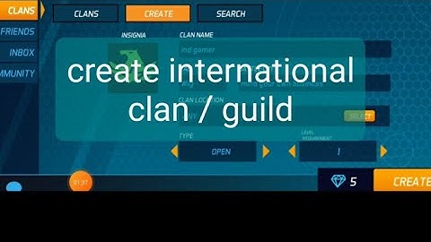 How To Create a International  Clan/ Guild On Maskgun game || Simple Trick 👍❤️