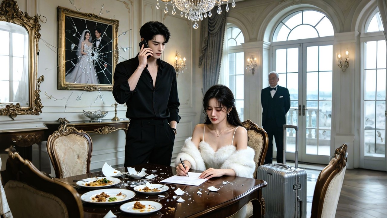 結婚三週年紀念日她精心準備等他回家，他卻在外和情人住酒店，她不願再卑微奢求他的愛果斷提離婚，他看著她決絕的眼神瞬間慌了！#短剧 #追妻火葬場 #反转 #drama #love