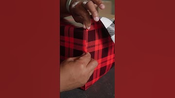 Why you should wrap your gifts diagonally 🎁 #problemsolved #christmas #holidays