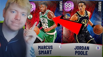 WE GOT 4 FREE DARK MATTERS! DARK MATTER JORDAN POOLE! DARK MATTER MARCUS SMART | NBA 2k22 MyTeam