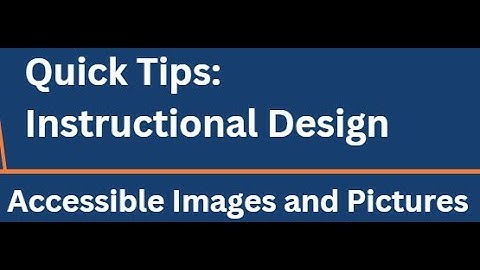 Quick Tips: Accessible Images
