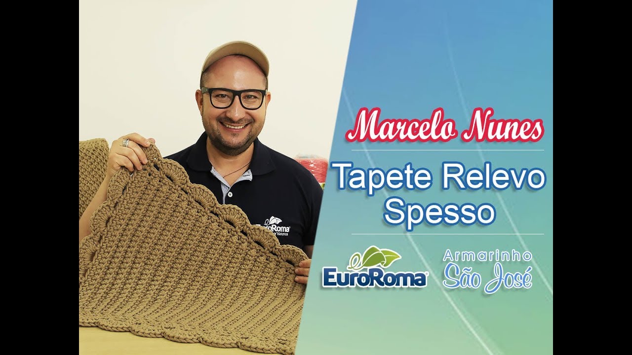Aprenda Tapete Relevo com Marcelo Nunes - Receita Exclusiva