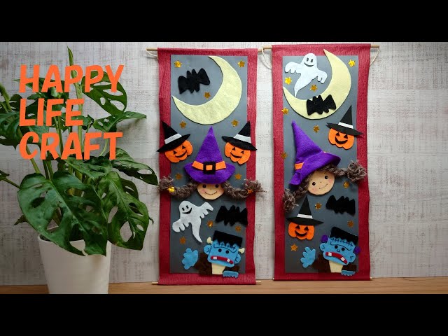 フェルト ハロウィン壁掛け飾りNEW!
