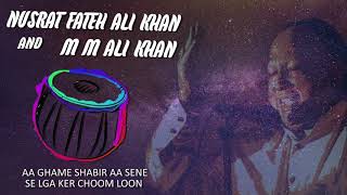 Aa Ghame Shabir Aa | Nusrat Fateh Ali Khan | M M Ali khan | RGH | HD Video