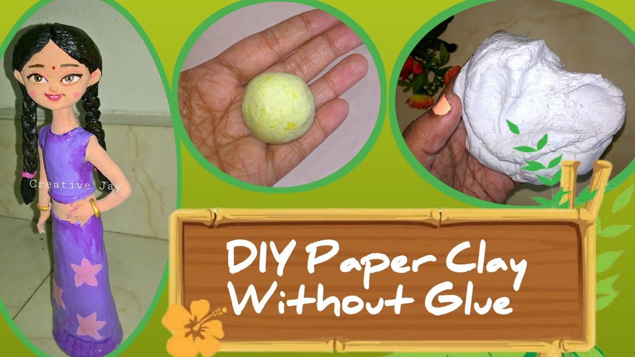 How to Make Paper Clay Simple Ingredients Without Glue?