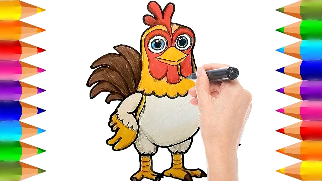 Bartolito Versión Bebé | Dibujo para Dibujar y Colorear de La Granja de Zenón | Dibujos para niños