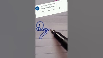 Diya Disha name write in cursive writing #cursive#writing#beautiful#name#diya#bisha#shorts#clip