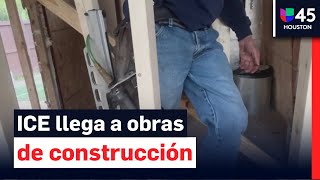 ICE llega a obras de construcción y la comunidad reacciona: "Solo están trabajando”