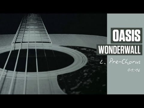 Guitar Lesson: Oasis 'Wonderwall' -- Part Two -- Pre-Chorus (TG213)