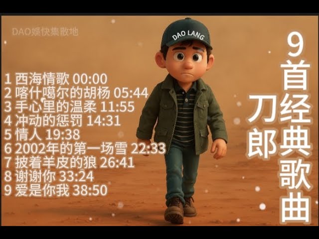 Q版刀郎  9首刀郎经典歌曲 字幕  #刀郎 #daolang #刀郎演唱會 #刀郎演唱会 #刀郎最新 #音樂 #必听热门歌曲 #疗愈歌曲