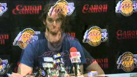 Season Exit Interview With Lakers Pau Gasol - 2008-06-21