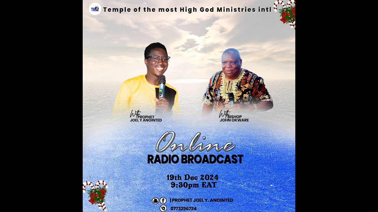 ONLINE RADIO PREACHING || PROPHET JOEL Y ANOINTED || 19th Dec 2024 ...