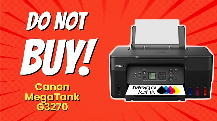 DON'T BUY Canon MegaTank G3270 BEFORE WATCHING THIS VIDEO! 🚫🖨️ | 7 Reasons