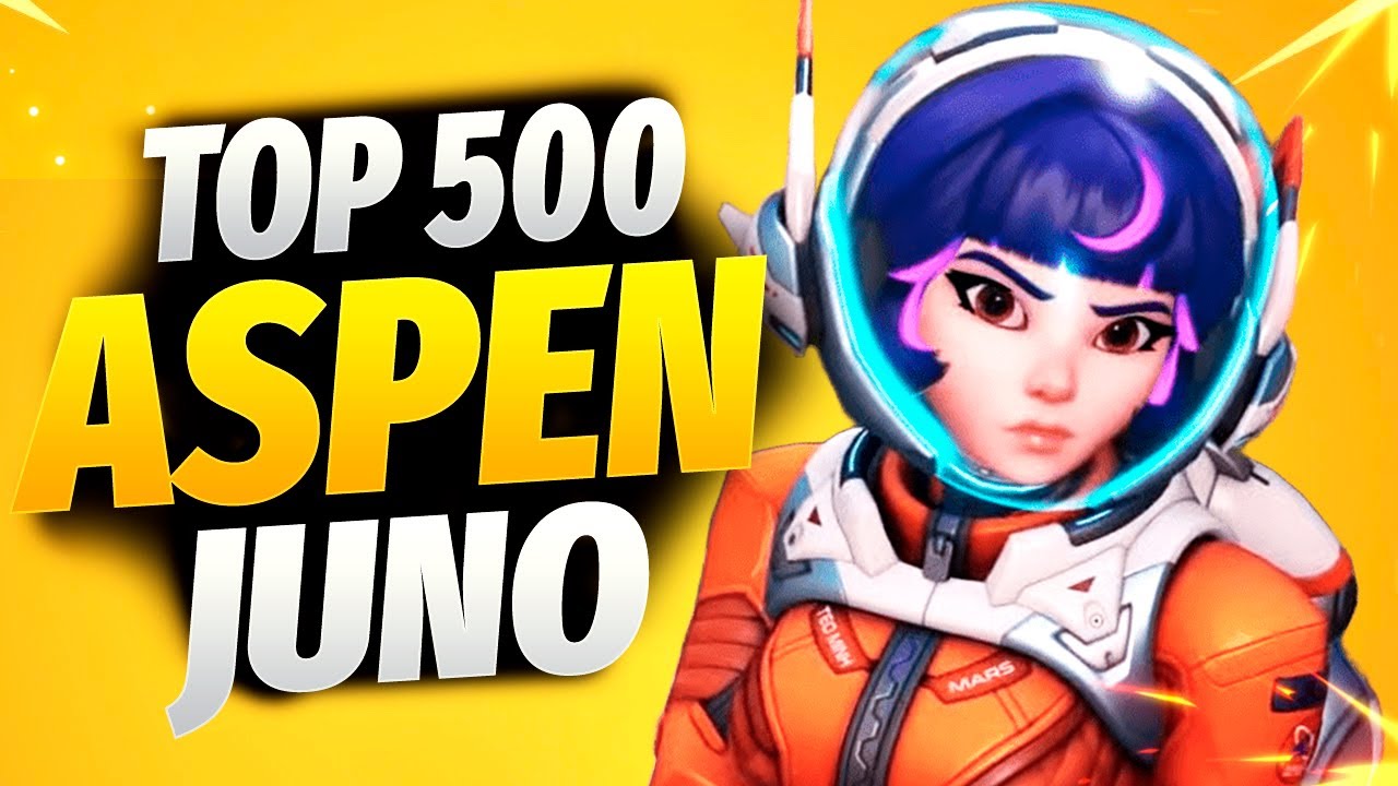 RANK 8 Aspen on JUNO — Perfect Support Gameplay [ Overwatch 2 Season 20 Top 500 ]