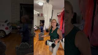 Mom Builds Homemade Haunted Maze #shorts