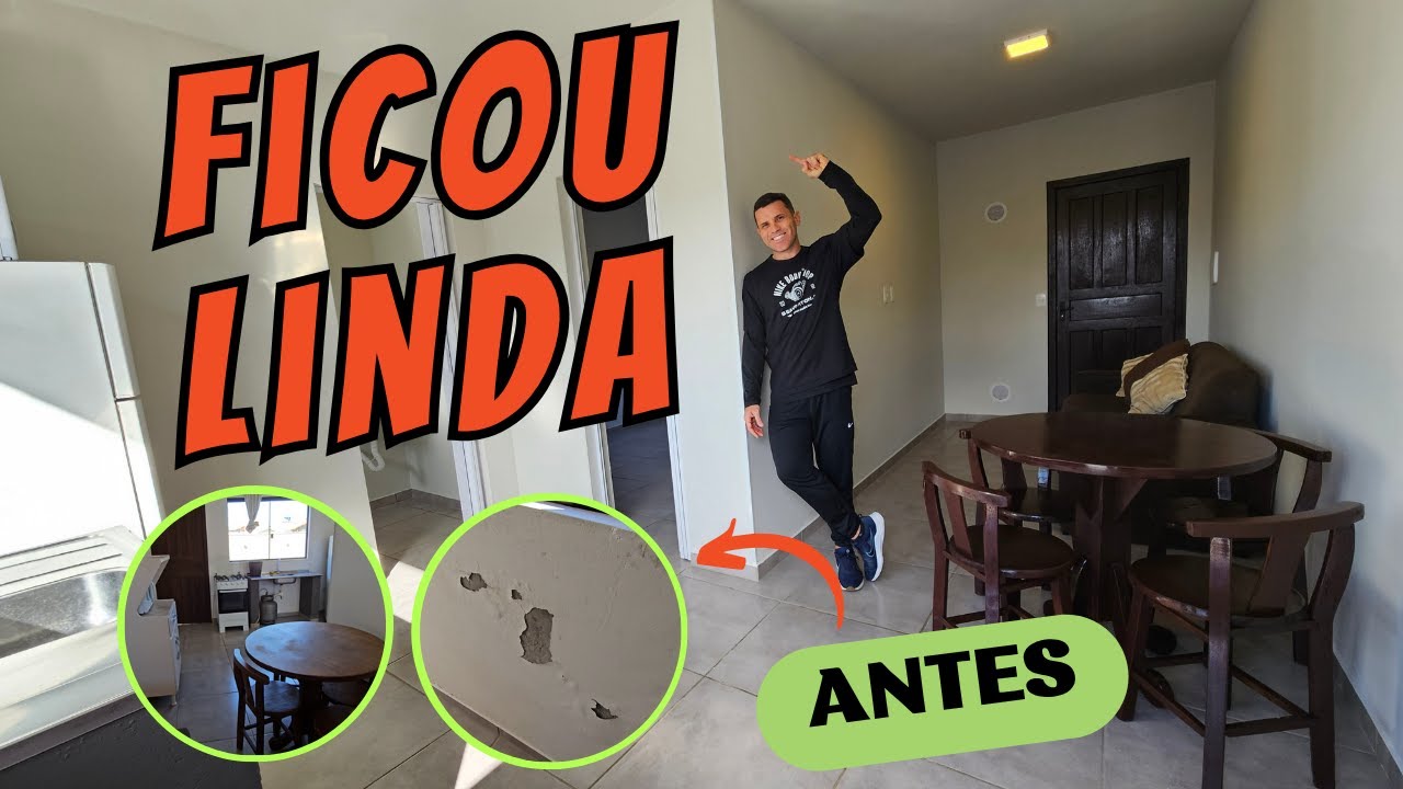 Pronta. É assim que deixo a KITNETE para locação