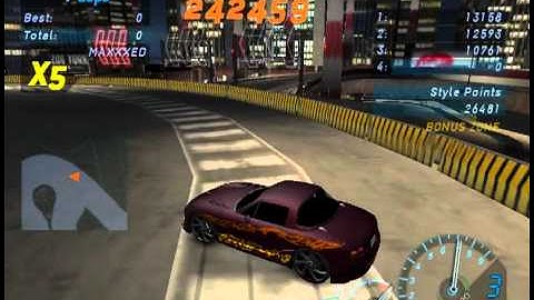 T8 1.lap 333k - Need for speed underground 1 drift
