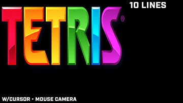 (w/Mouse) 10 Lines • Speedrun 33.680 • Tetris