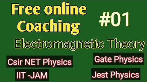 Electromagnetic theory Application of coulombs law Csir Net Gate Msc entrance IIT jam sloved Example