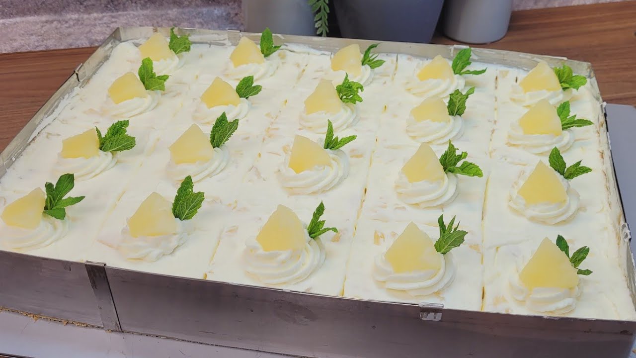Erfrischendes Ananas Kuchen Rezept / Refreshing pineapple cake recipe ... Erfrischendes Ananas Kuchen Rezept / Refreshing pineapple cake recipe ...