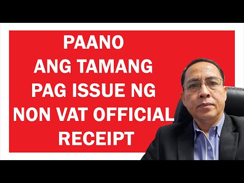 Video: Paano Mag-isyu Ng Isang Invoice Nang Walang VAT