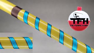 Barber Pole / Spiral Decorative Wraps For Rod Building Tutorial + Tips!