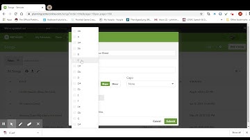 Planning Center: How to Create a New Song