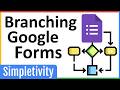 Google Forms Conditional Logic Quiz